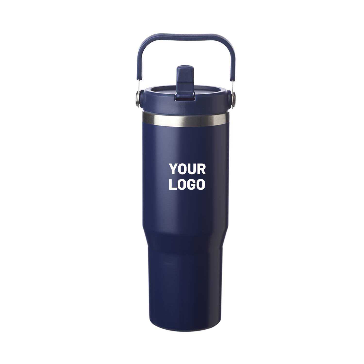 30 oz Stainless Steel Tumbler with Handle